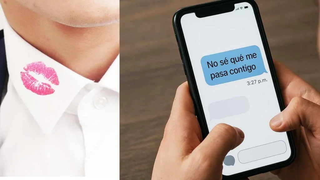 Infidelidad en el matrimonio con mensajes de texto